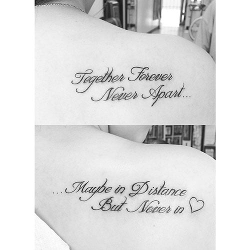 tatuaje para hermanas 1241