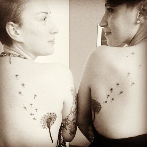 tatuaje para hermanas 1253