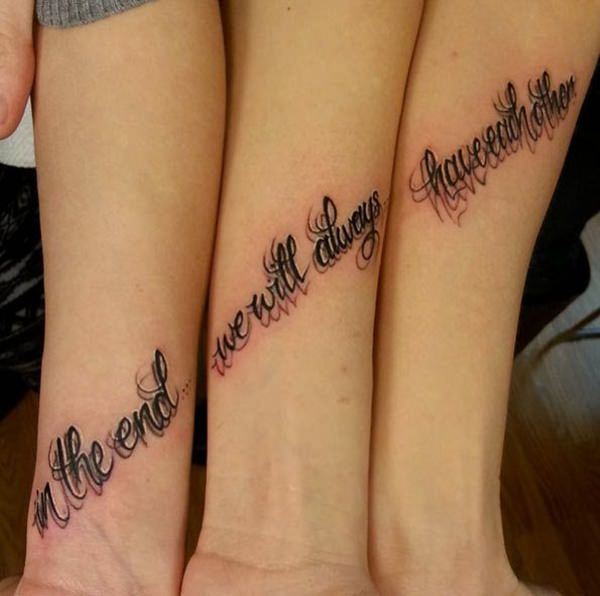 tatuaje para hermanas 397