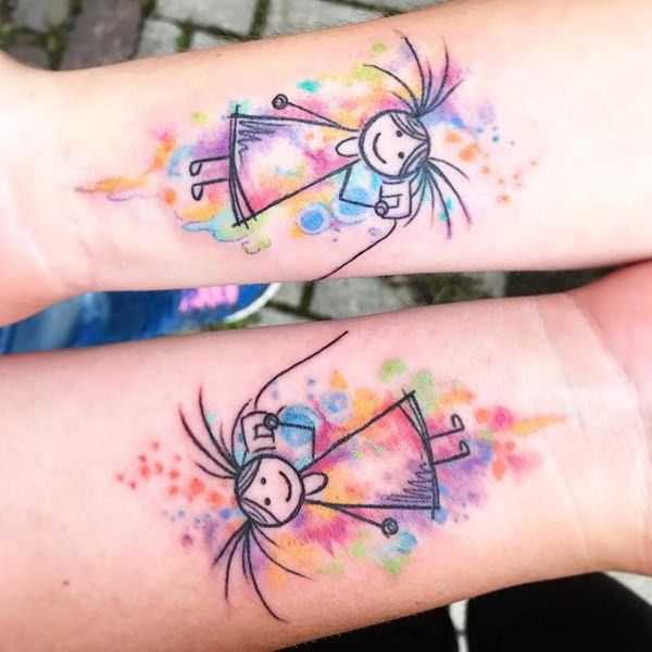 tatuaje para hermanas 453