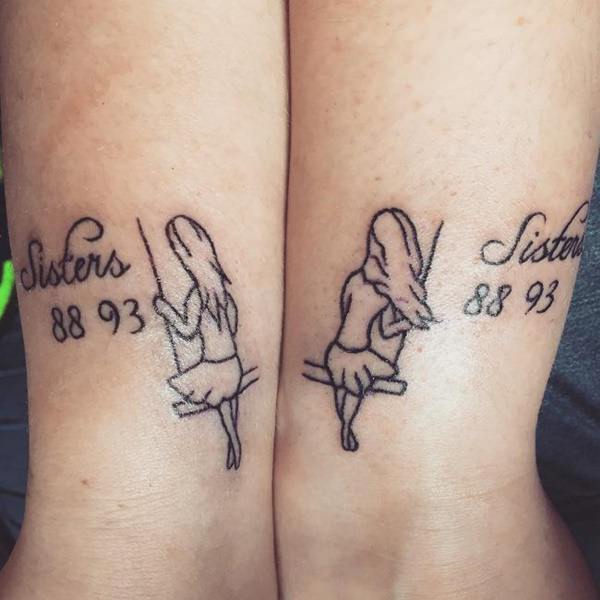 tatuaje para hermanas 525