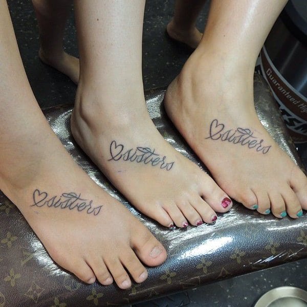 tatuaje para hermanas 69