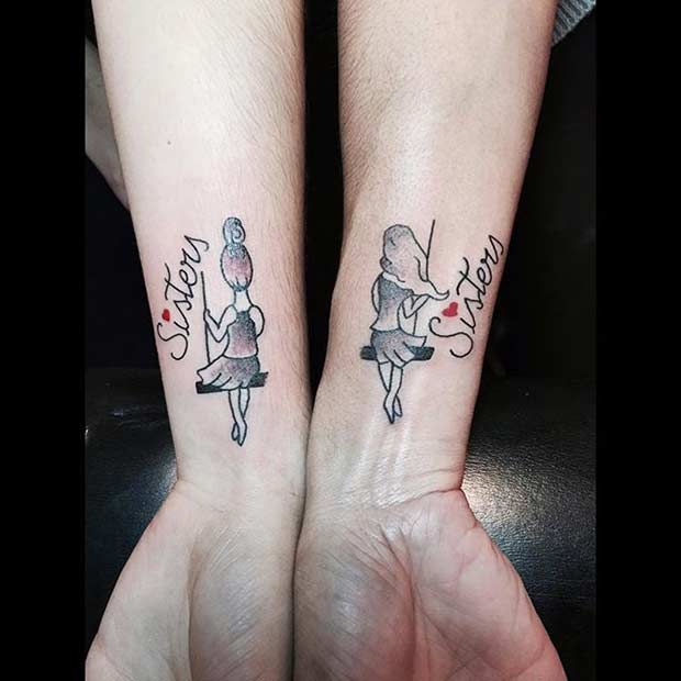 tatuaje para hermanas 733