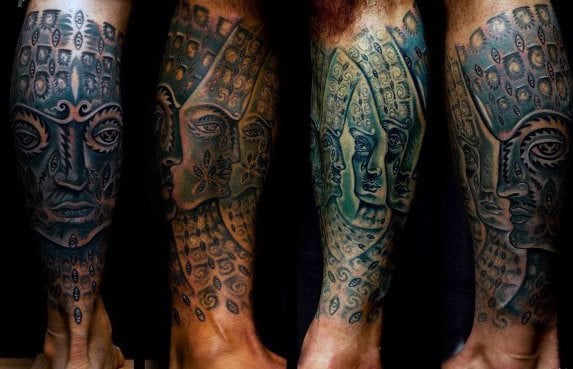 tatuaje pierna 09