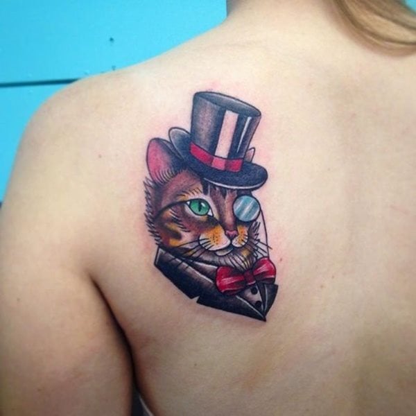 tattoo gato 12