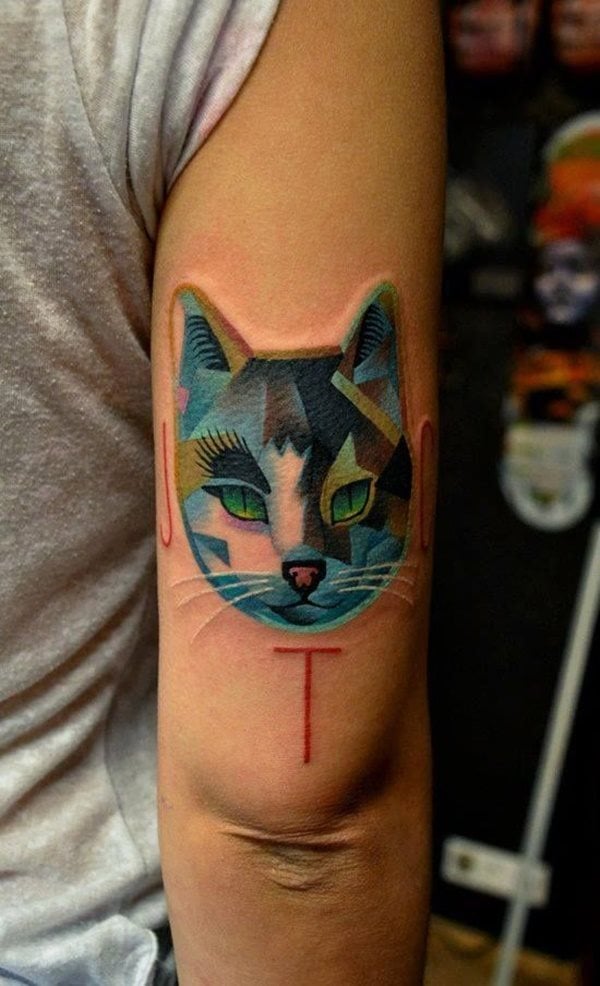 tattoo gato 13
