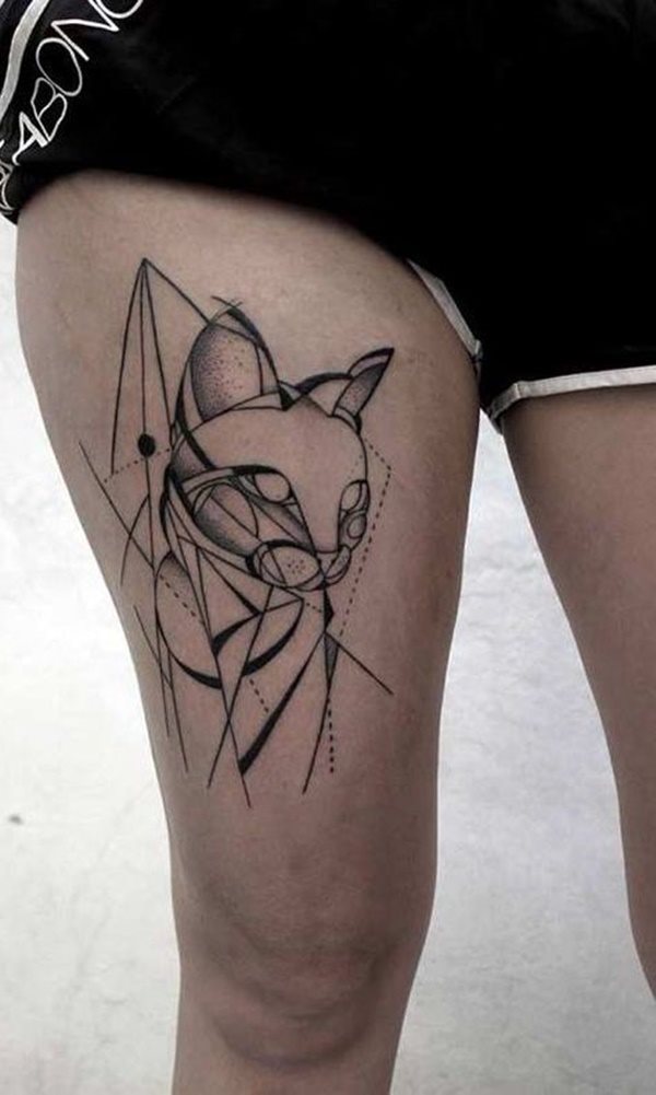 tattoo gato 17
