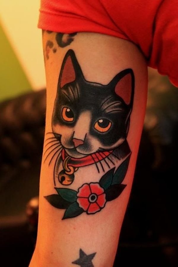 tattoo gato 6