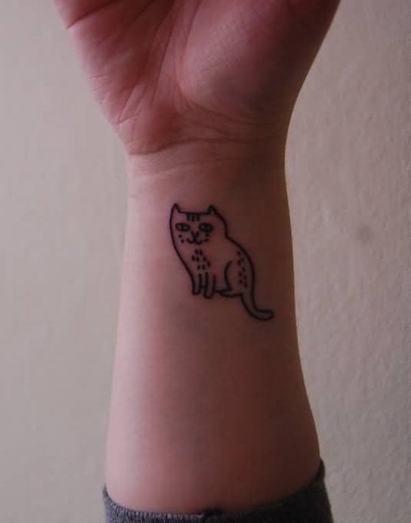 tattoo gato 69