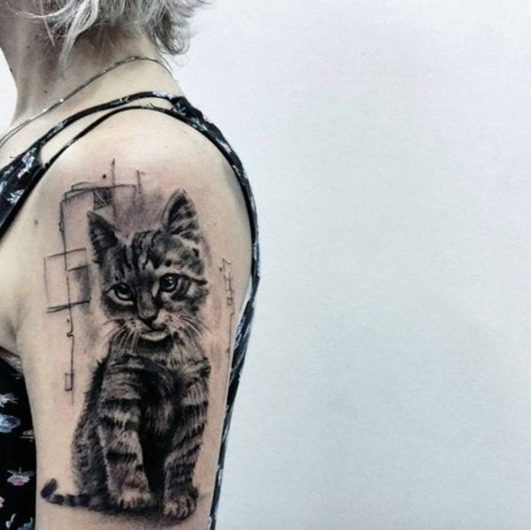 tattoo gato 8