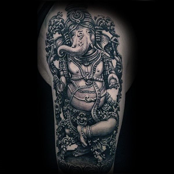 tatuaje dios ganesha 106