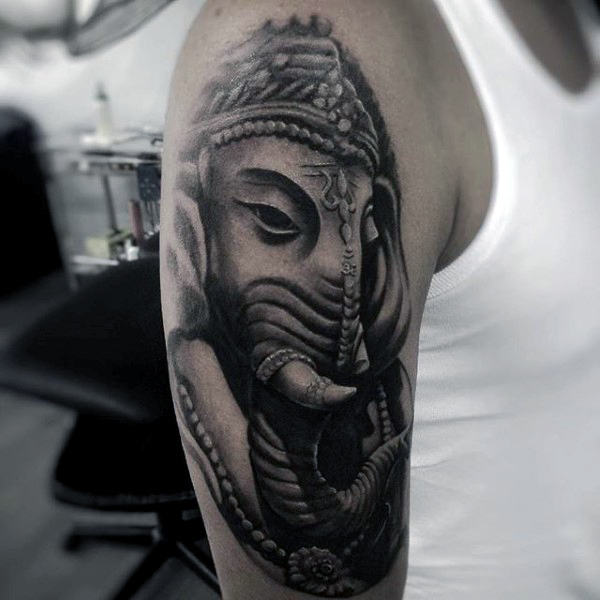 tatuaje dios ganesha 13