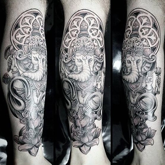 tatuaje dios ganesha 139