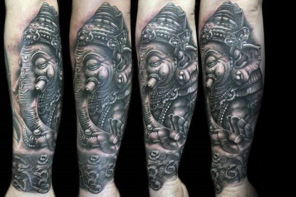 tatuaje dios ganesha 142