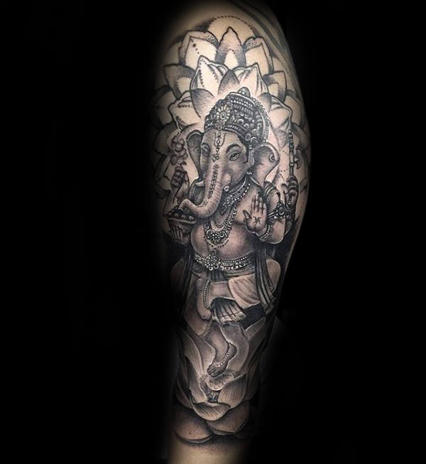 tatuaje dios ganesha 163