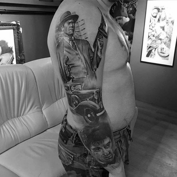 tatuaje gangster 43