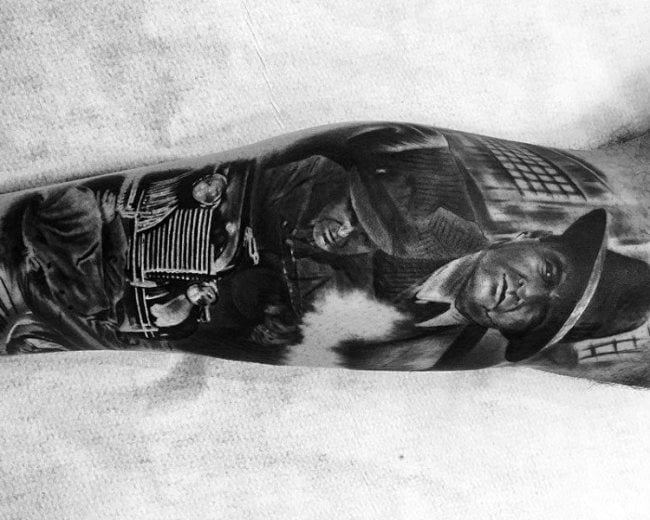 tatuaje gangster 88