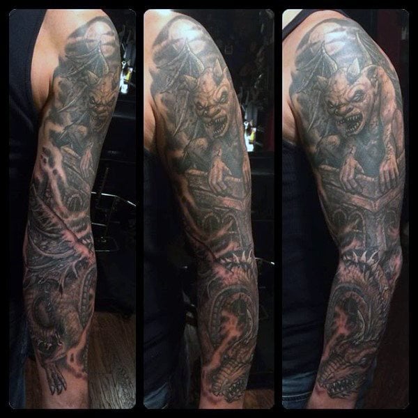 tatuaje gargola 139