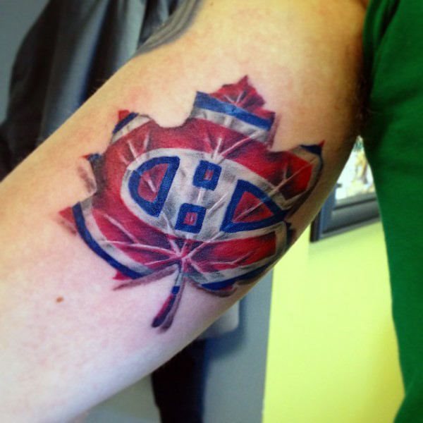 tatuaje hockey 13
