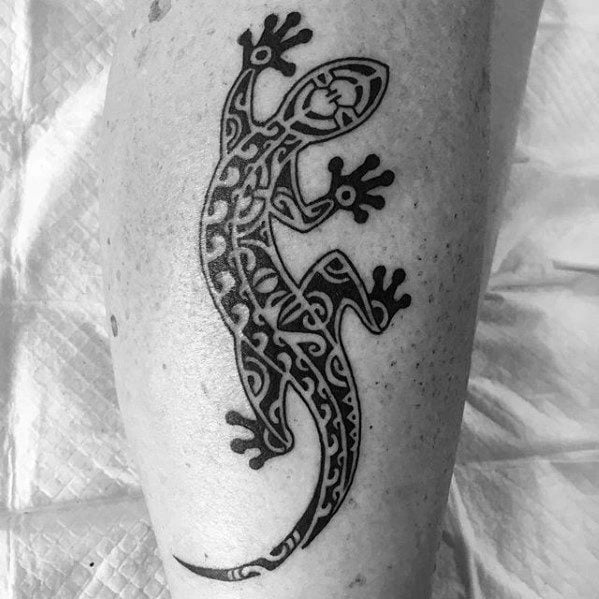 tatuaje lagartija 28