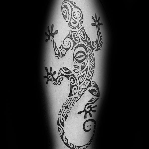 tatuaje lagartija 49