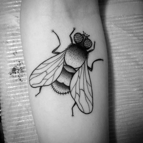 tatuaje mosca 19