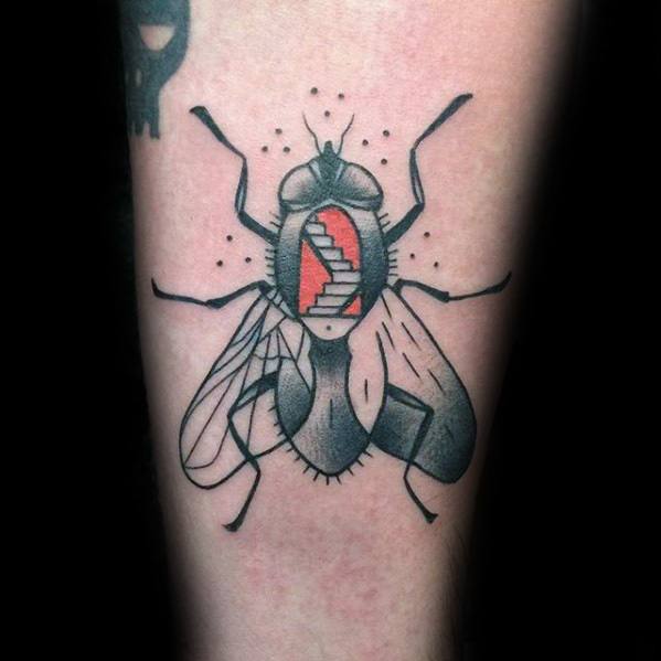 tatuaje mosca 22