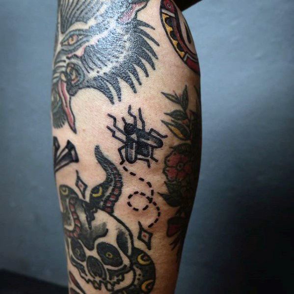 tatuaje mosca 43