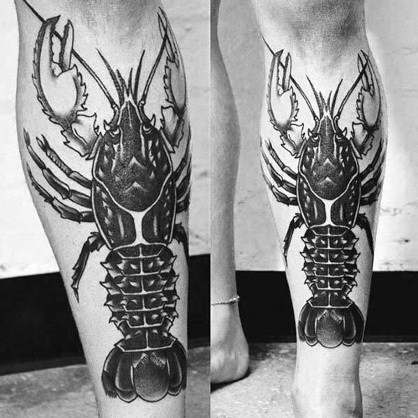tatuaje cangrejo para hombre 02