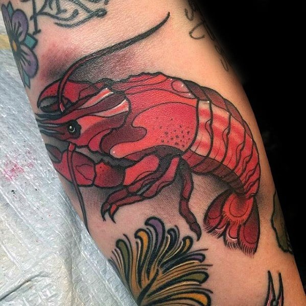tatuaje cangrejo para hombre 03