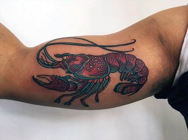 tatuaje cangrejo para hombre 04