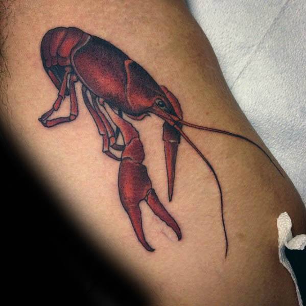 tatuaje cangrejo para hombre 16