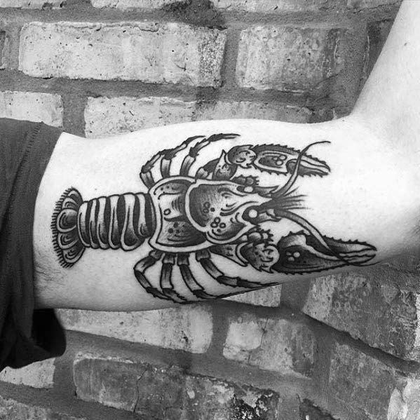 tatuaje cangrejo para hombre 21