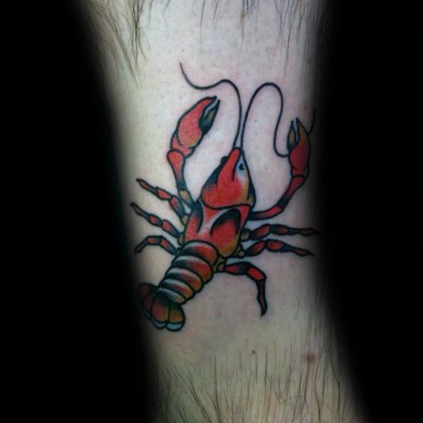 tatuaje cangrejo para hombre 39