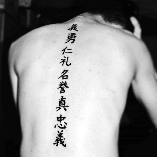 tatuaje columna vertebral para hombre 15