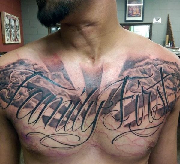 tatuaje de familia para hombre 47