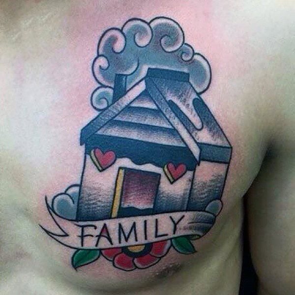 tatuaje de familia para hombre 85