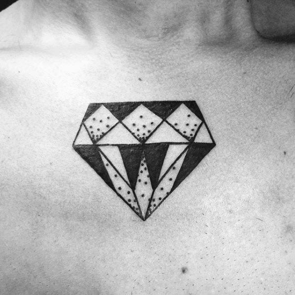 tatuaje geometrico simple para hombre 25