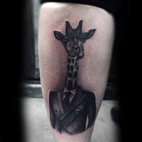 tatuaje jirafa para hombre 28