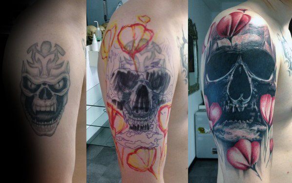 tatuaje para cubrir otro en hombre 35