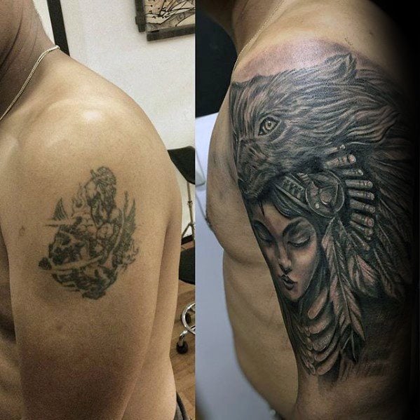 tatuaje para cubrir otro en hombre 41