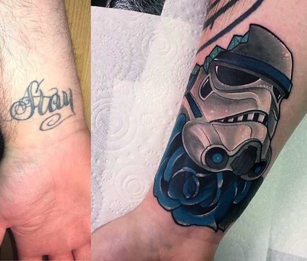 tatuaje para cubrir otro en hombre 49