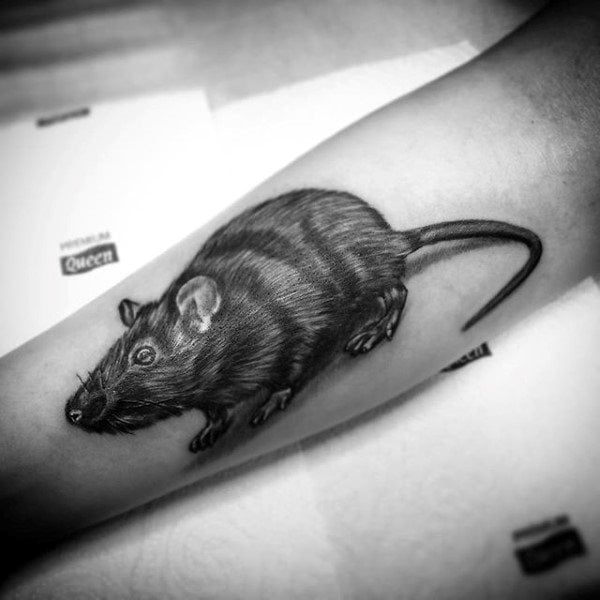 tatuaje rata para hombre 18