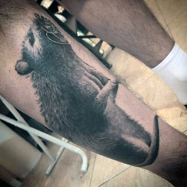tatuaje rata para hombre 49