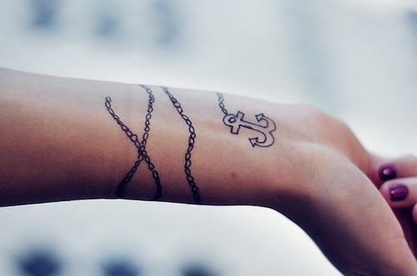 95 Tatuajes de anclas (Con su significado)