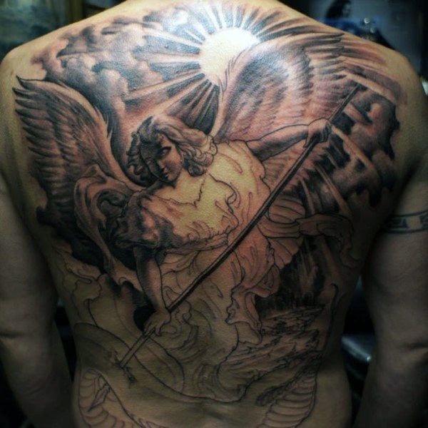 tatuaje angel 154