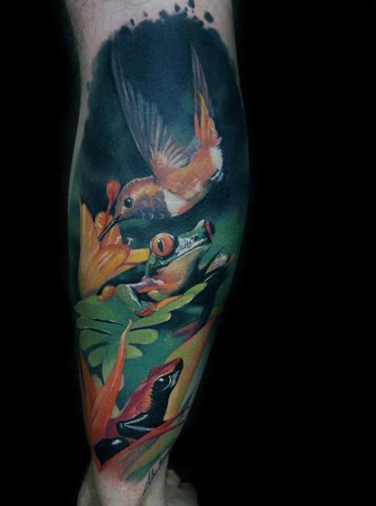 tatuaje colibri 106