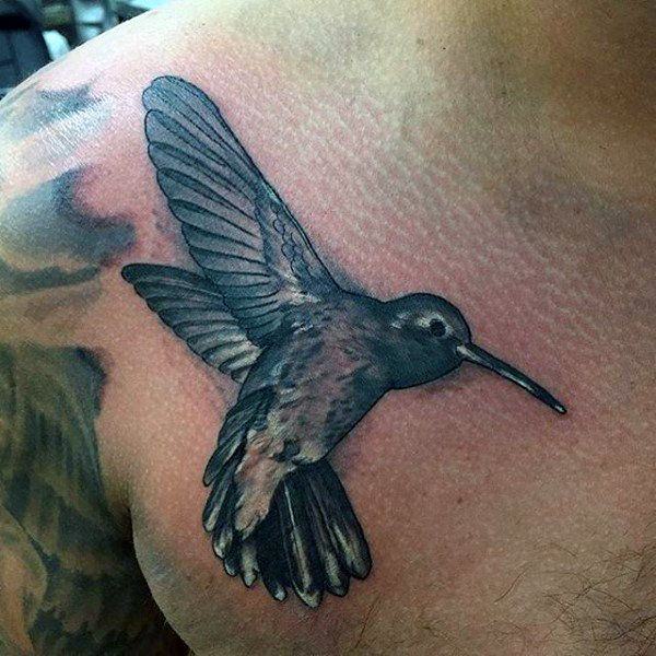 tatuaje colibri 186