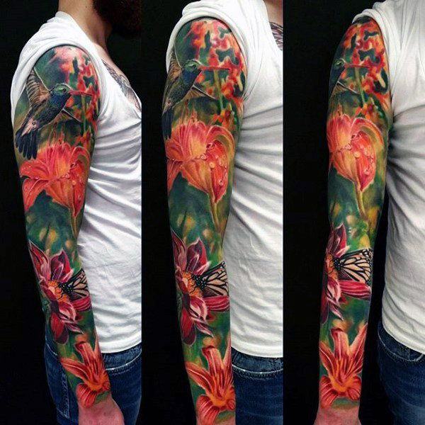 tatuaje colibri 194