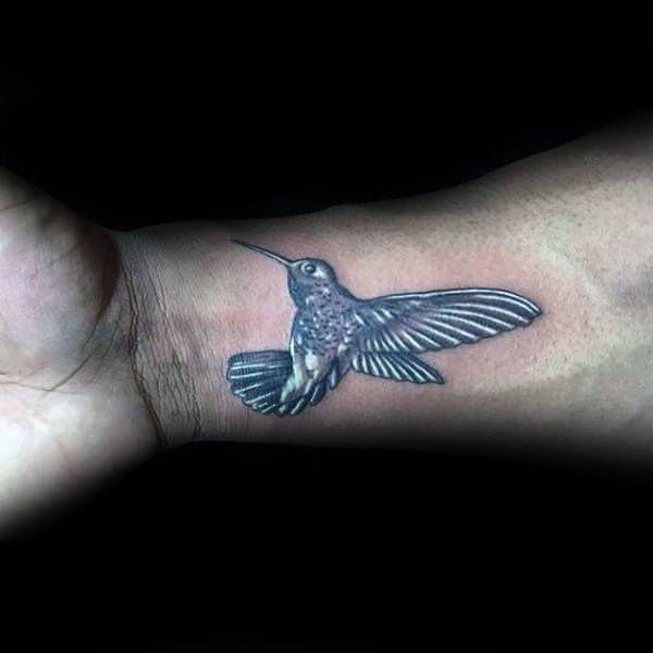 tatuaje colibri 222